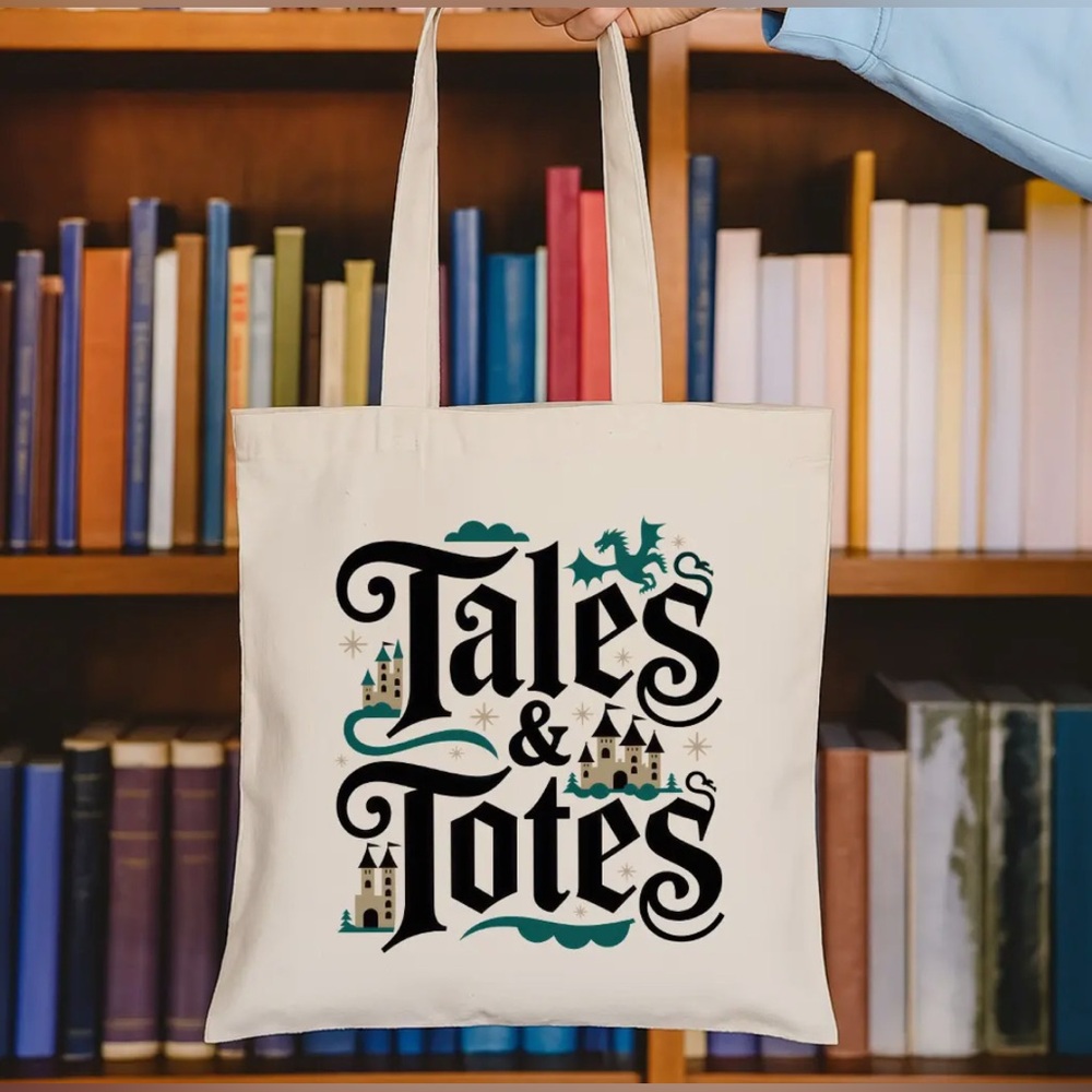 Tales and Totes Canvas Bag
